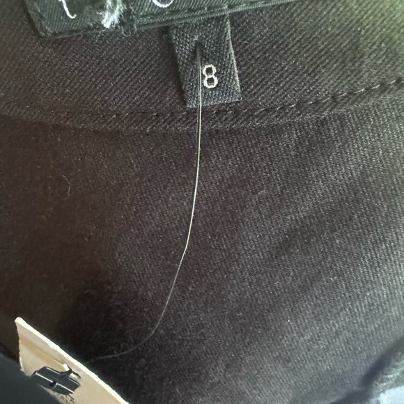 Theory Black Sleeveless Mini Dress 8 - Picture 7 of 9